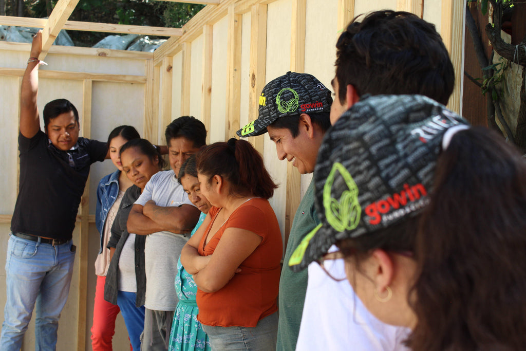 Construimos una vivienda más en el estado de Oaxaca - gowin